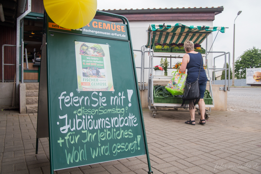 20 Jahre Hofladen Fischer Gemüse in Erfurt Dittelstedt 20 Jahre Hofladen Fischer Gemüse in Erfurt Dittelstedt