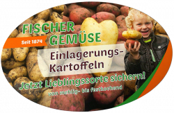 Einlagerungskartoffeln von Fischer Gemüse Erfurt